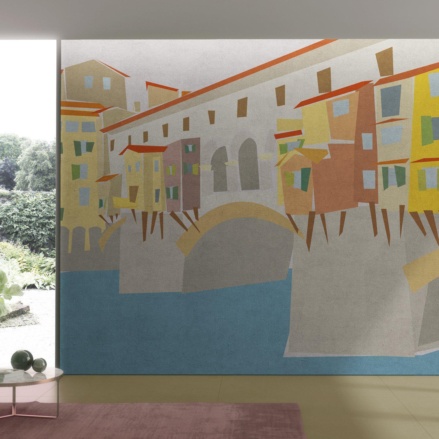 Ponte Vecchio-Digital Wallpaper-Skinwall-