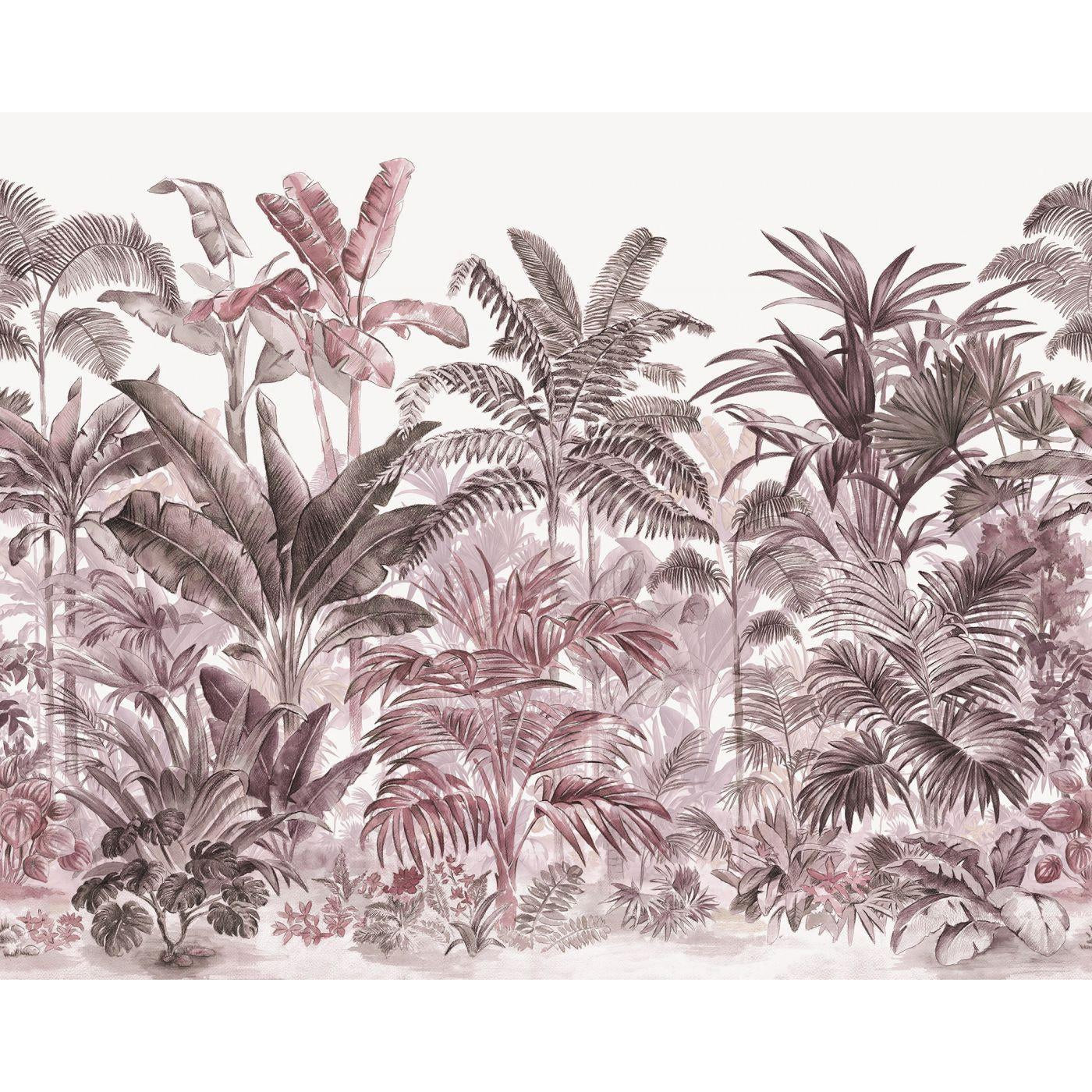 Pride Palms-Digital Wallpaper-Rebel Walls-Purple-R15903