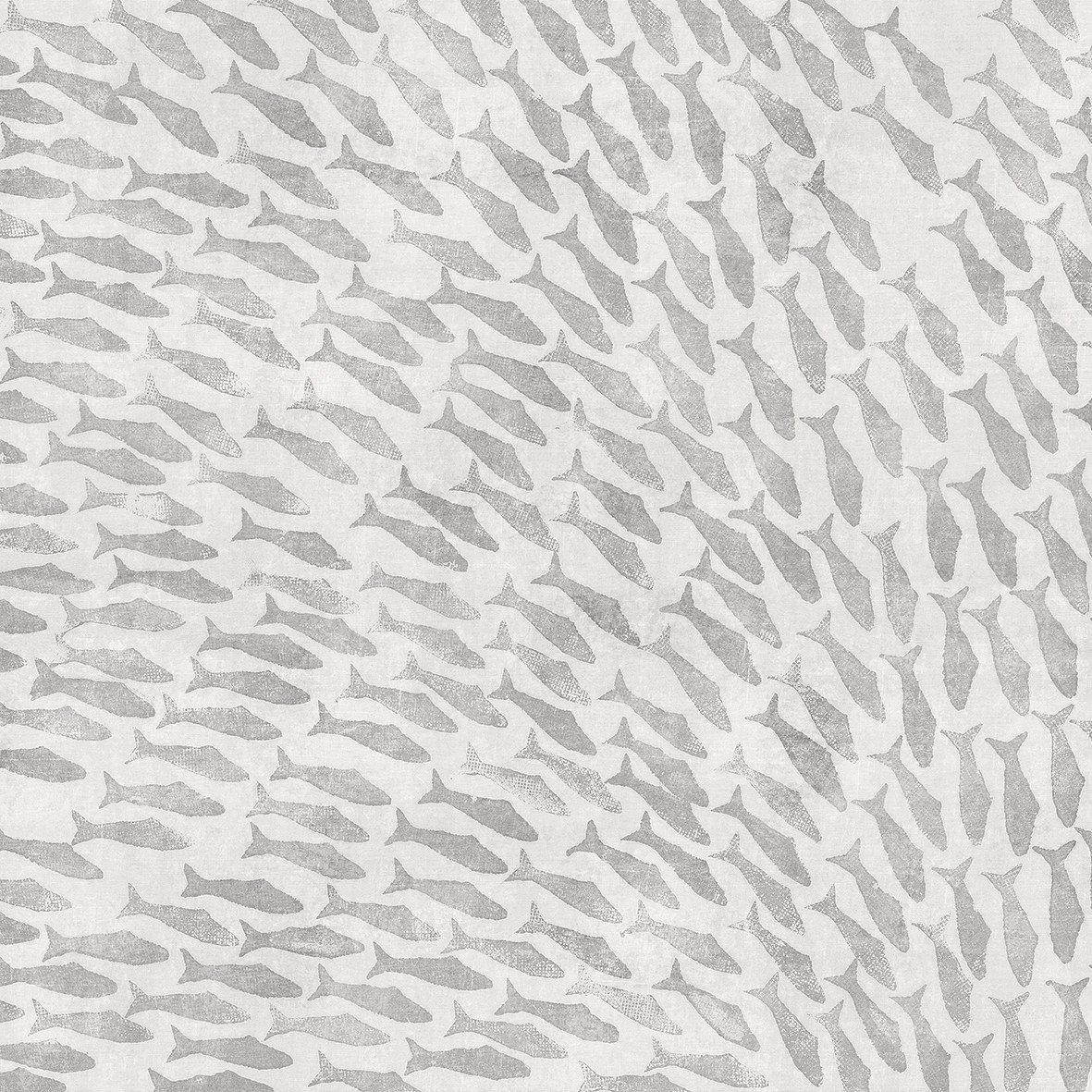 Rainbow Fish-Digital Wallpaper-London Art-Grey-18023-04