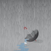 Rainfall-Digital Wallpaper-London Art-Grey-17100-01