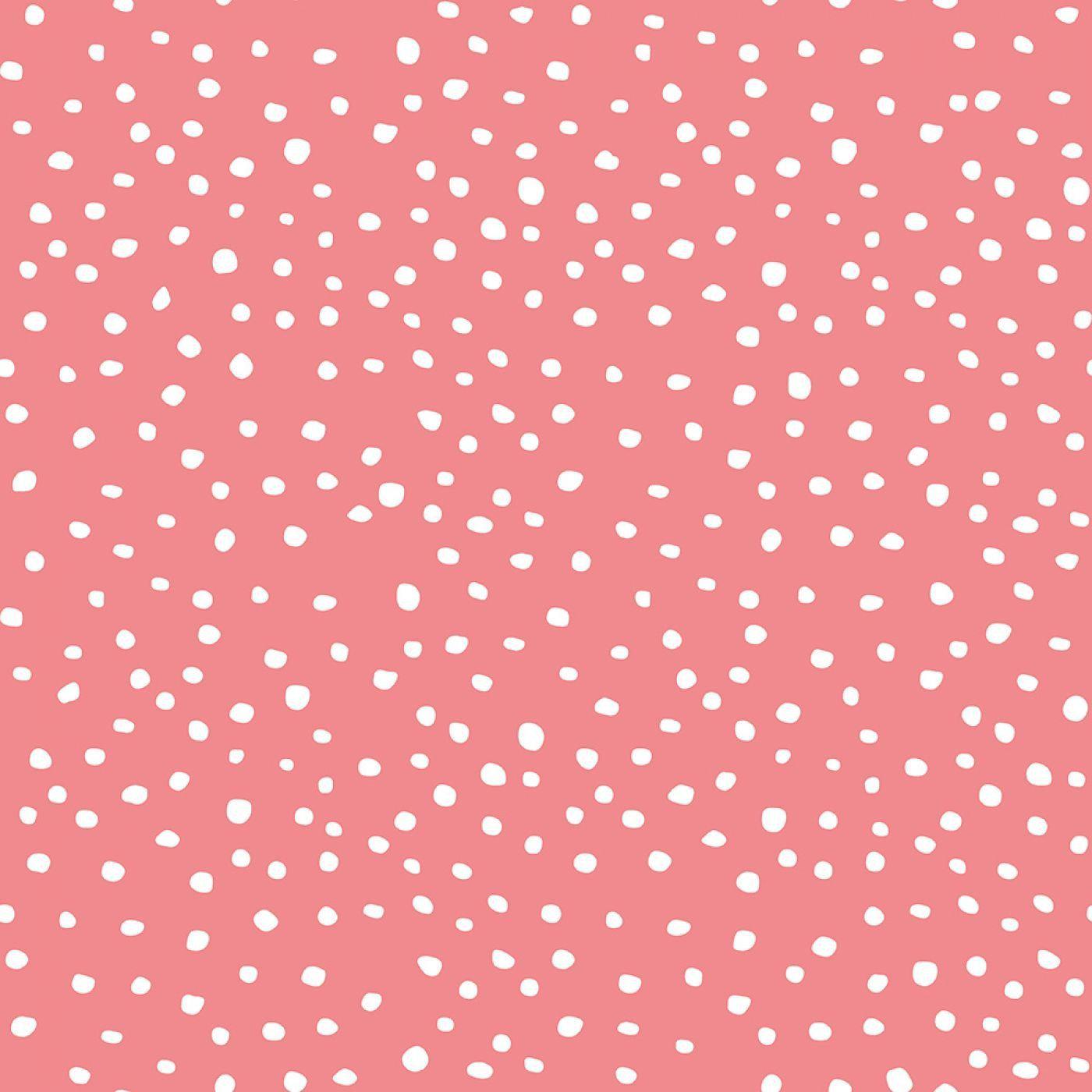 Rebel Dot-Digital Wallpaper-Rebel Walls-Pink / White-R15755