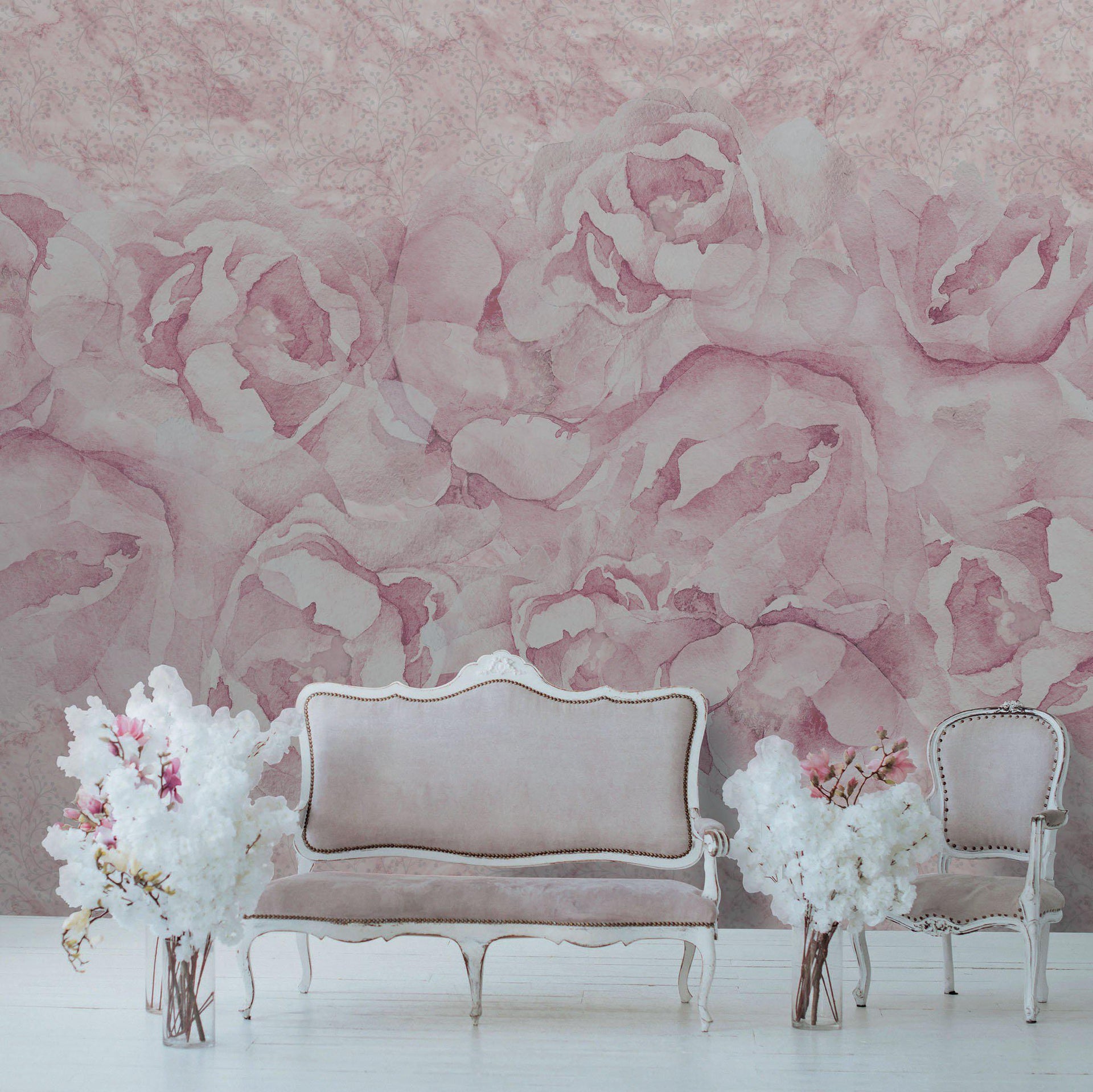 Rose & Rose-Digital Wallpaper-InstabileLab-