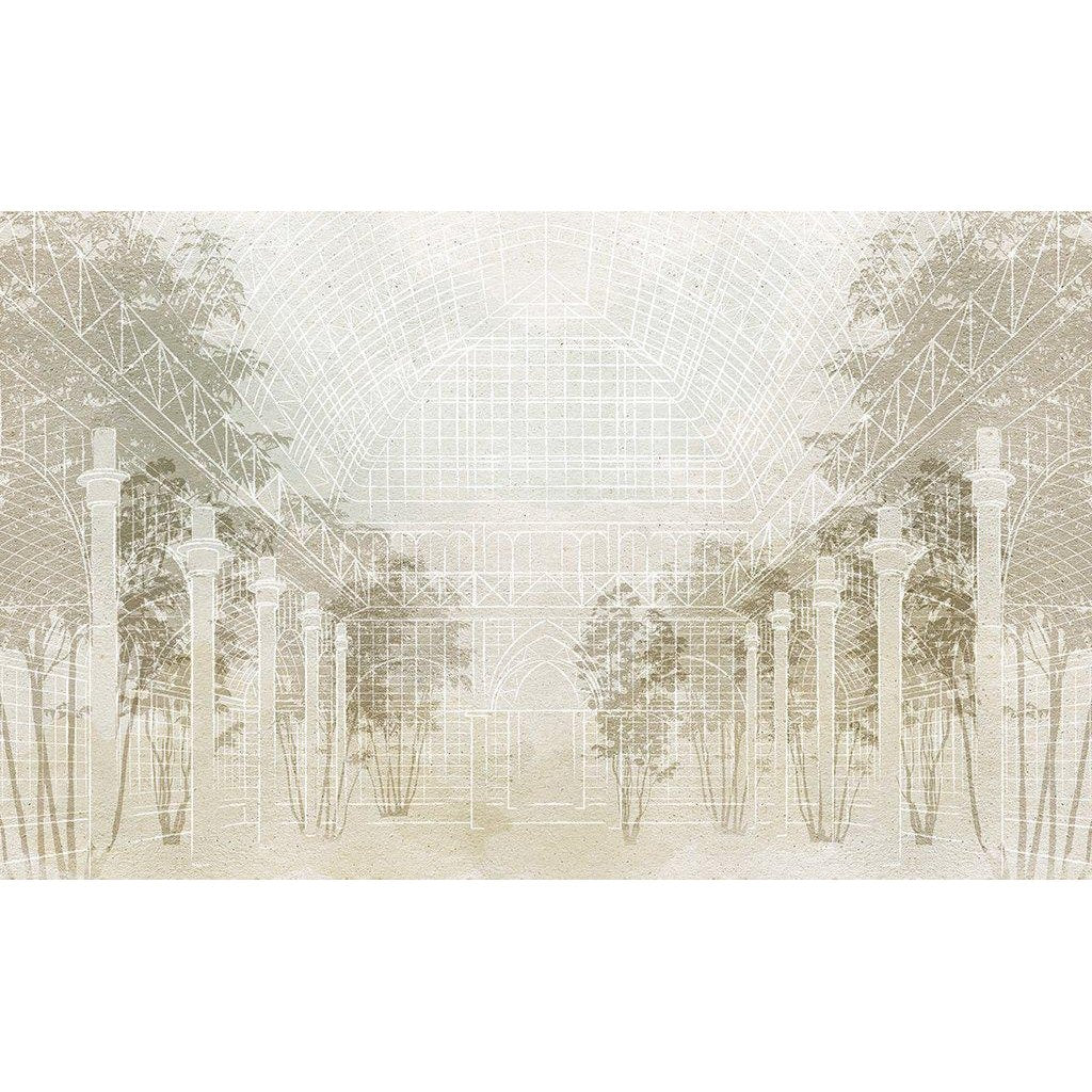 Roster's Tiepidarium-Digital Wallpaper-Skinwall-Green-725C