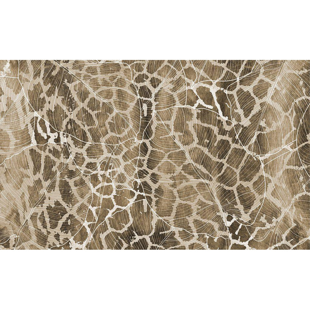 Savannah Giraffe-Digital Wallpaper-Skinwall-Brown 1-744A