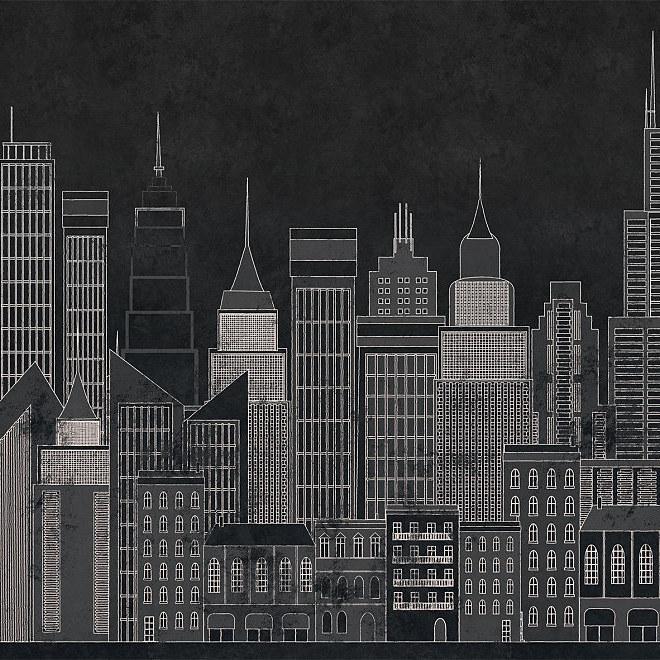 Scarlett-Digital Wallpaper-London Art-Dark Grey-15090-02