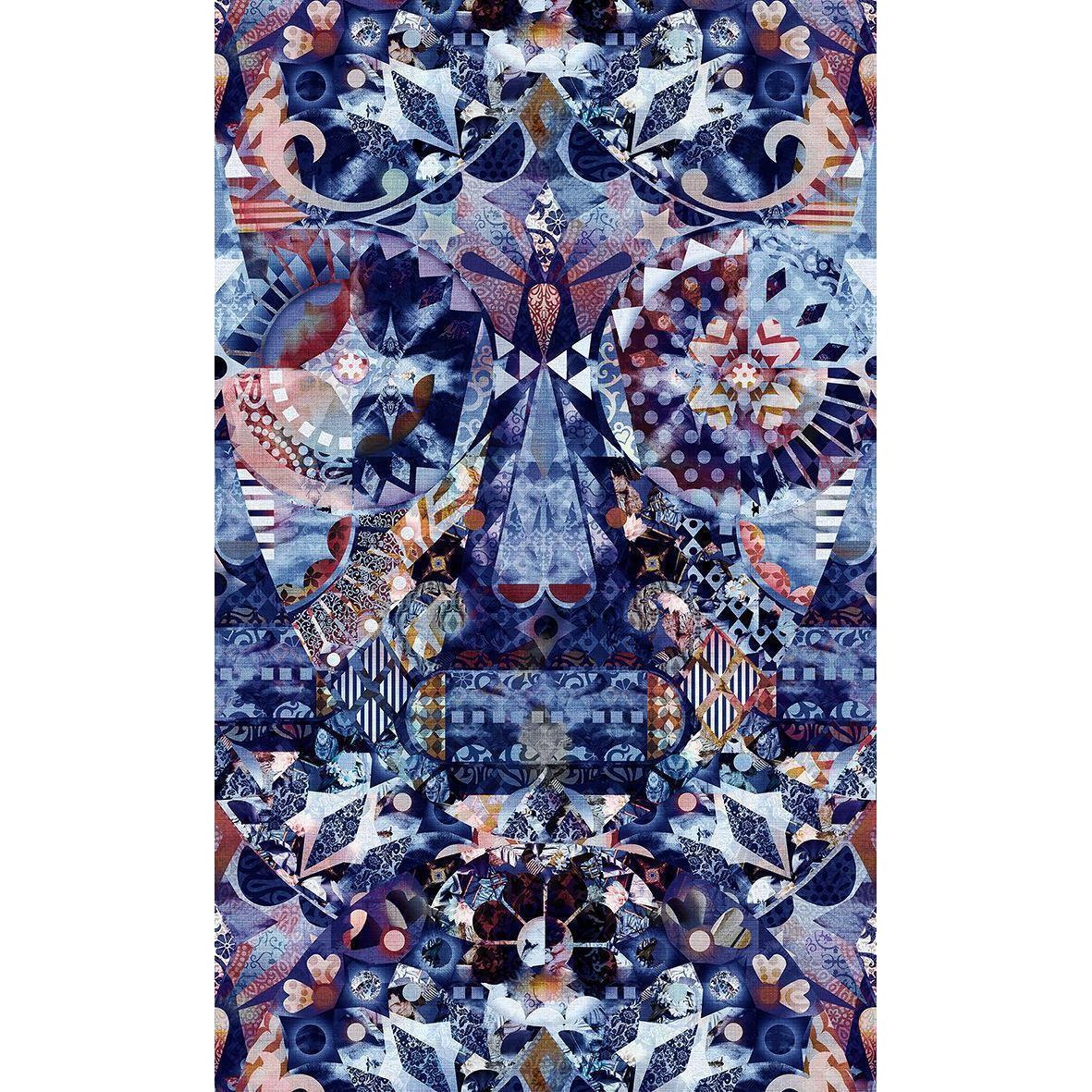 Shanghai-Digital Wallpaper-London Art-Blue-06MW-02