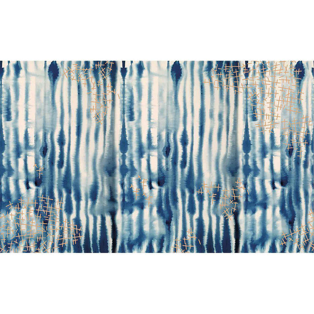 Shibori-Digital Wallpaper-Skinwall-Dark Blue-772A