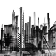 Skyline-Digital Wallpaper-London Art-Black / White-17042-01