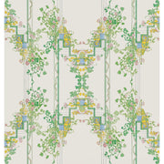 Solsidan-Digital Wallpaper-Rebel Walls-Green / White-R16601