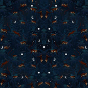 Space Monkey-Digital Wallpaper-Rebel Walls-Blue / Brown-R16181