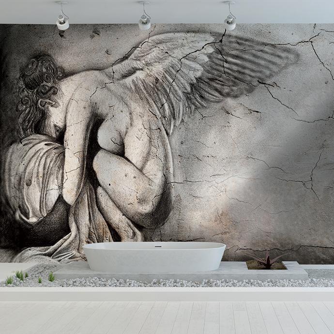 Sweet Angel-Digital Wallpaper-Skinwall-