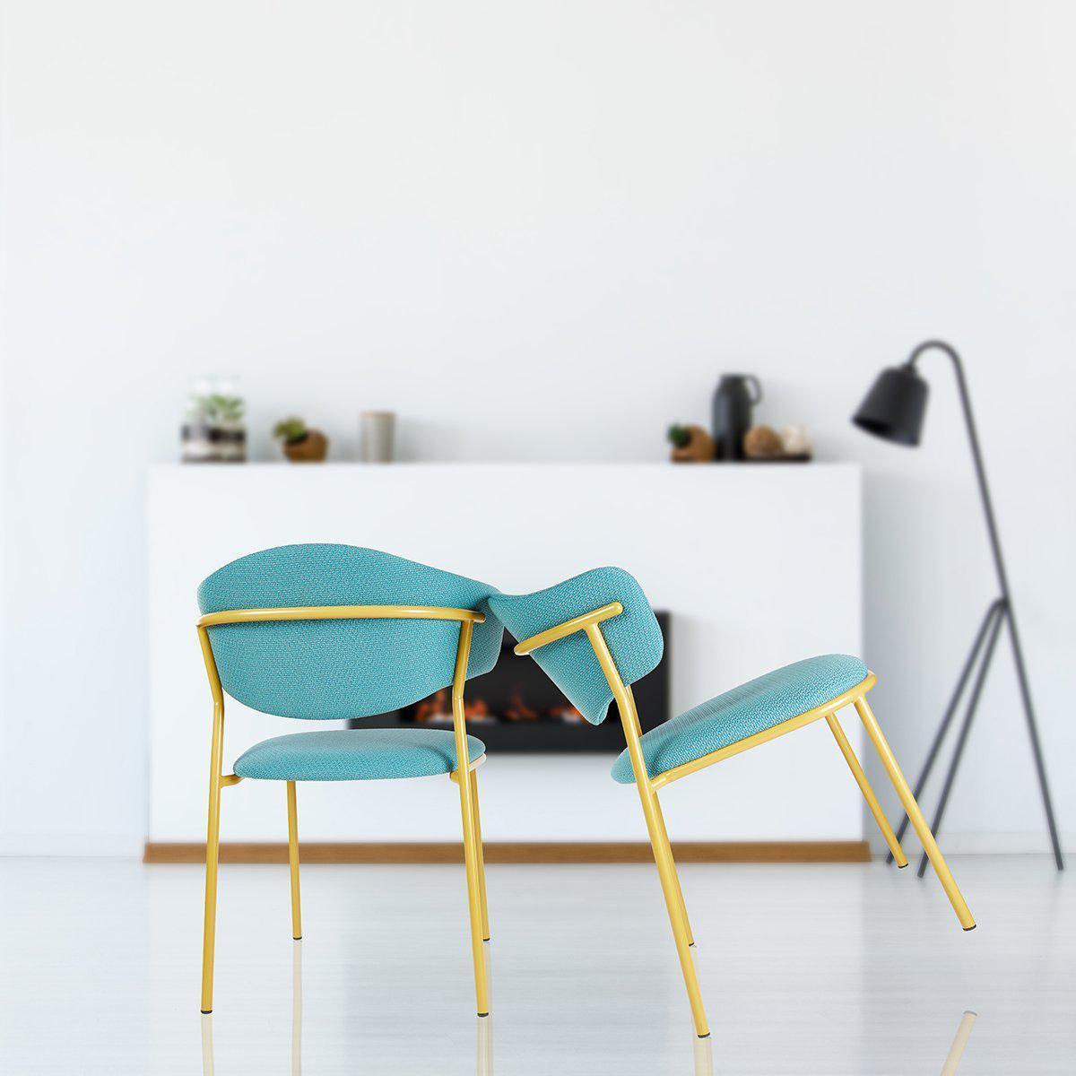 Sweetly S Dining Chair (Without Arms)-Accento-moderndesign.io