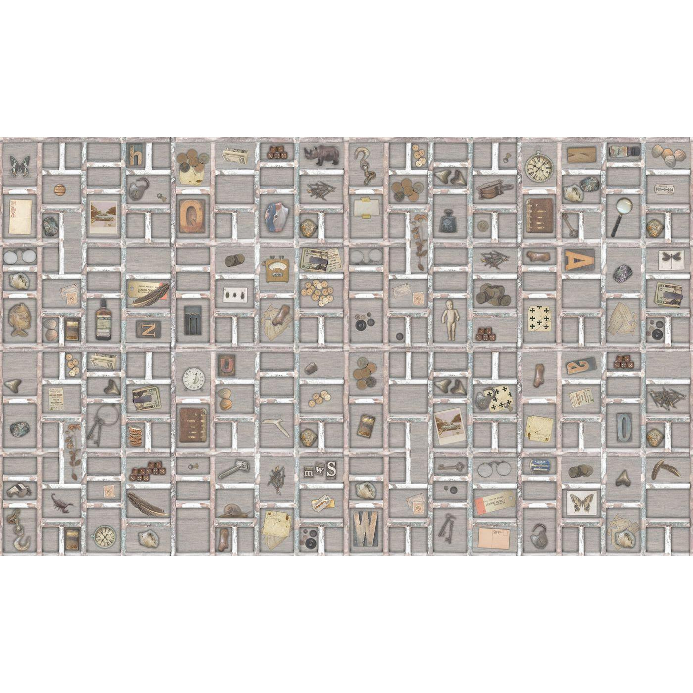 The Memory Box-Digital Wallpaper-Rebel Walls-Light Brown-R14262