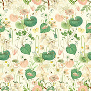 The Orchard-Digital Wallpaper-Rebel Walls-Green / Pink-R16201