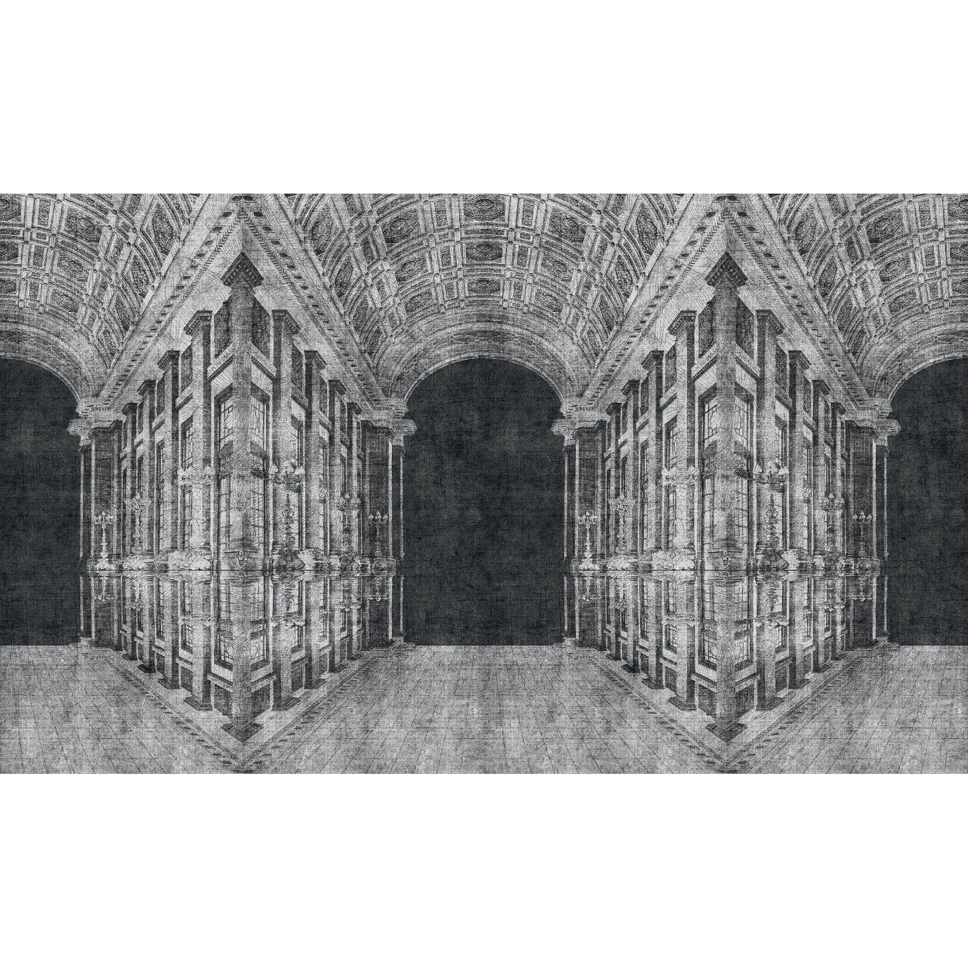 The Road-Digital Wallpaper-London Art-Grey-15179-01