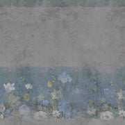 The Secret Garden-Digital Wallpaper-London Art-Blue-15127-01