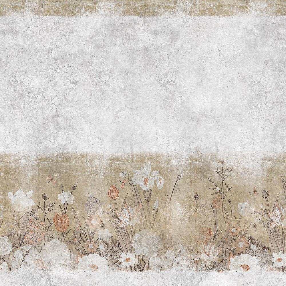 The Secret Garden-Digital Wallpaper-London Art-Brown-15127-03