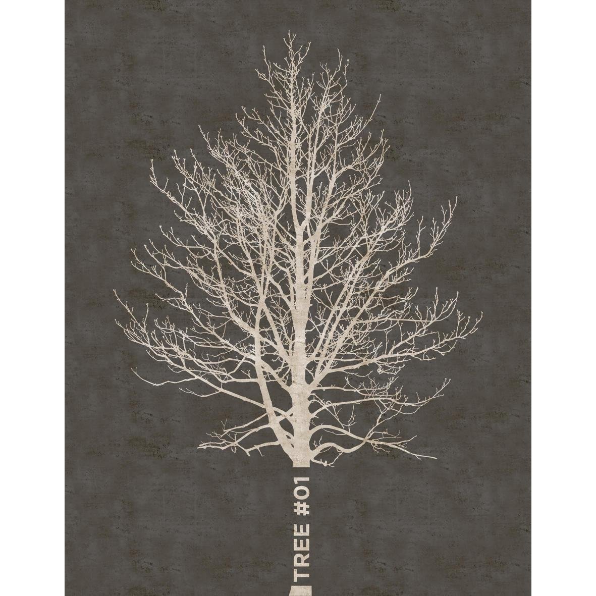 Tree-Digital Wallpaper-Wall&deco-Brown / Grey-OUTO_TR1306 A