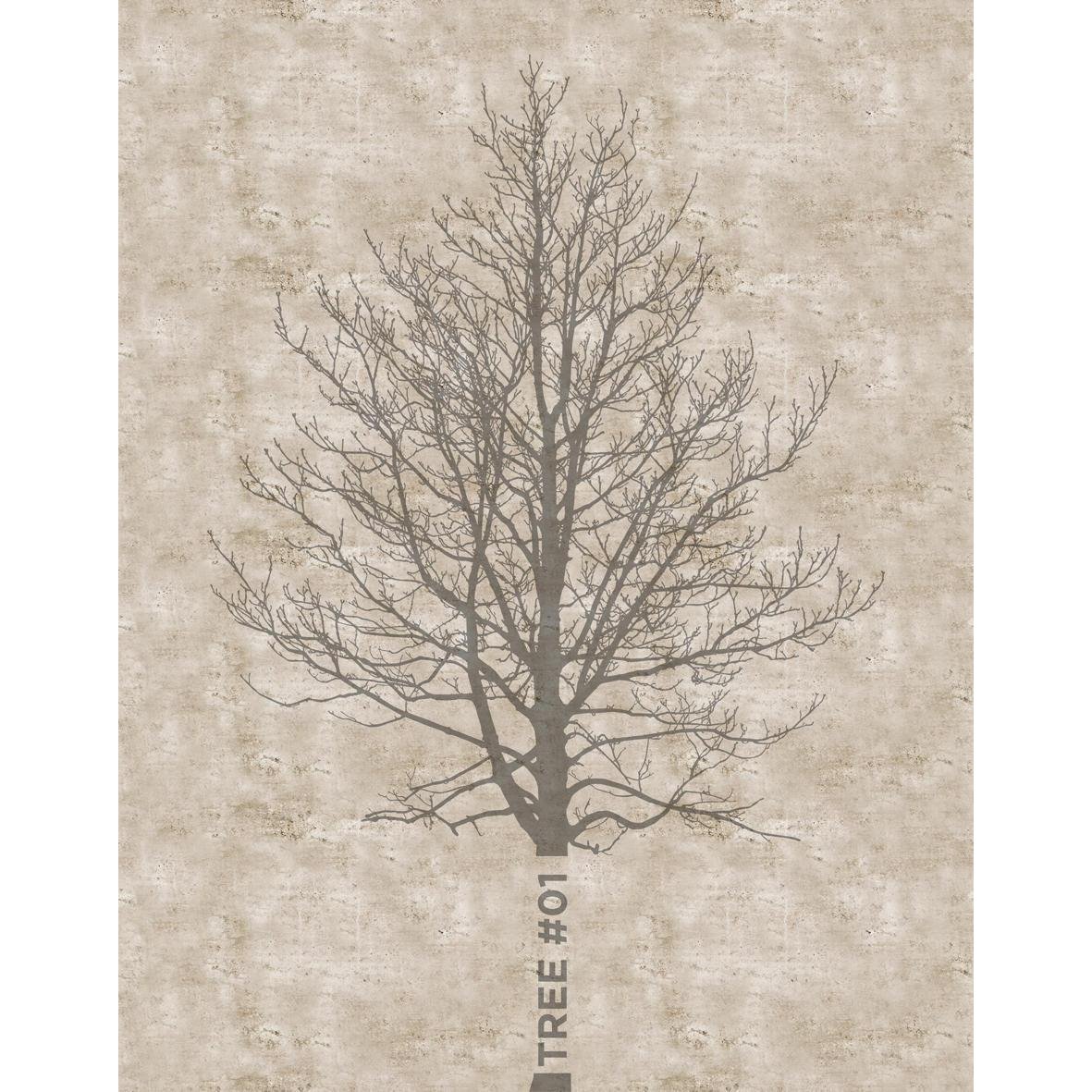 Tree-Digital Wallpaper-Wall&deco-Grey / Brown-OUTO_TR1304 A