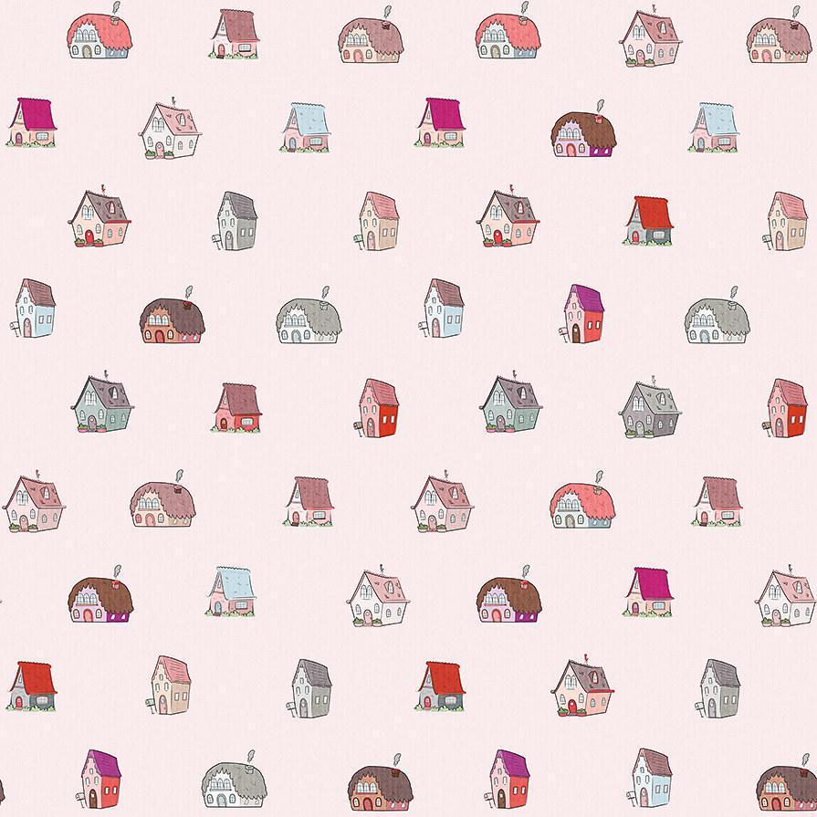Vicky-Digital Wallpaper-London Art-Pink-15091-02