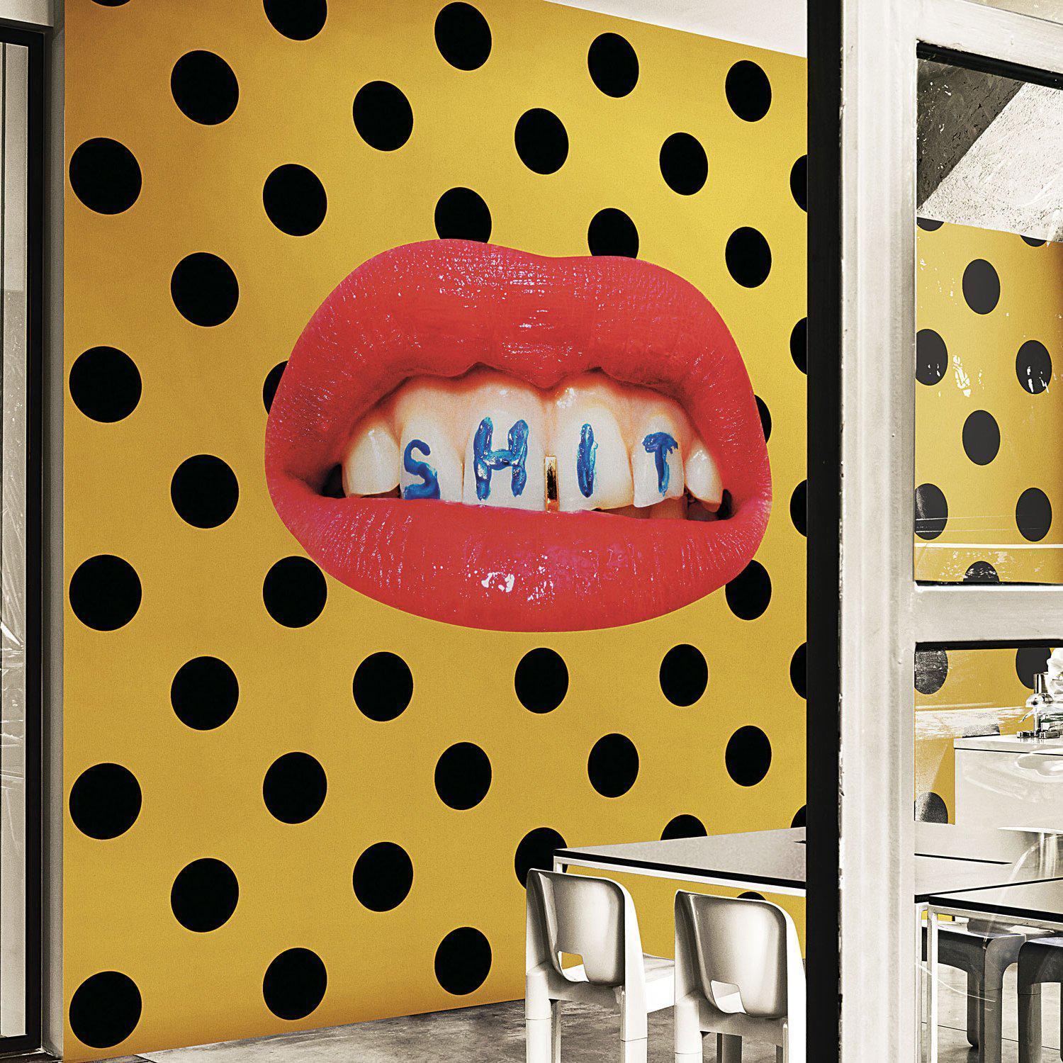 Wash Your Mouth-Digital Wallpaper-London Art-