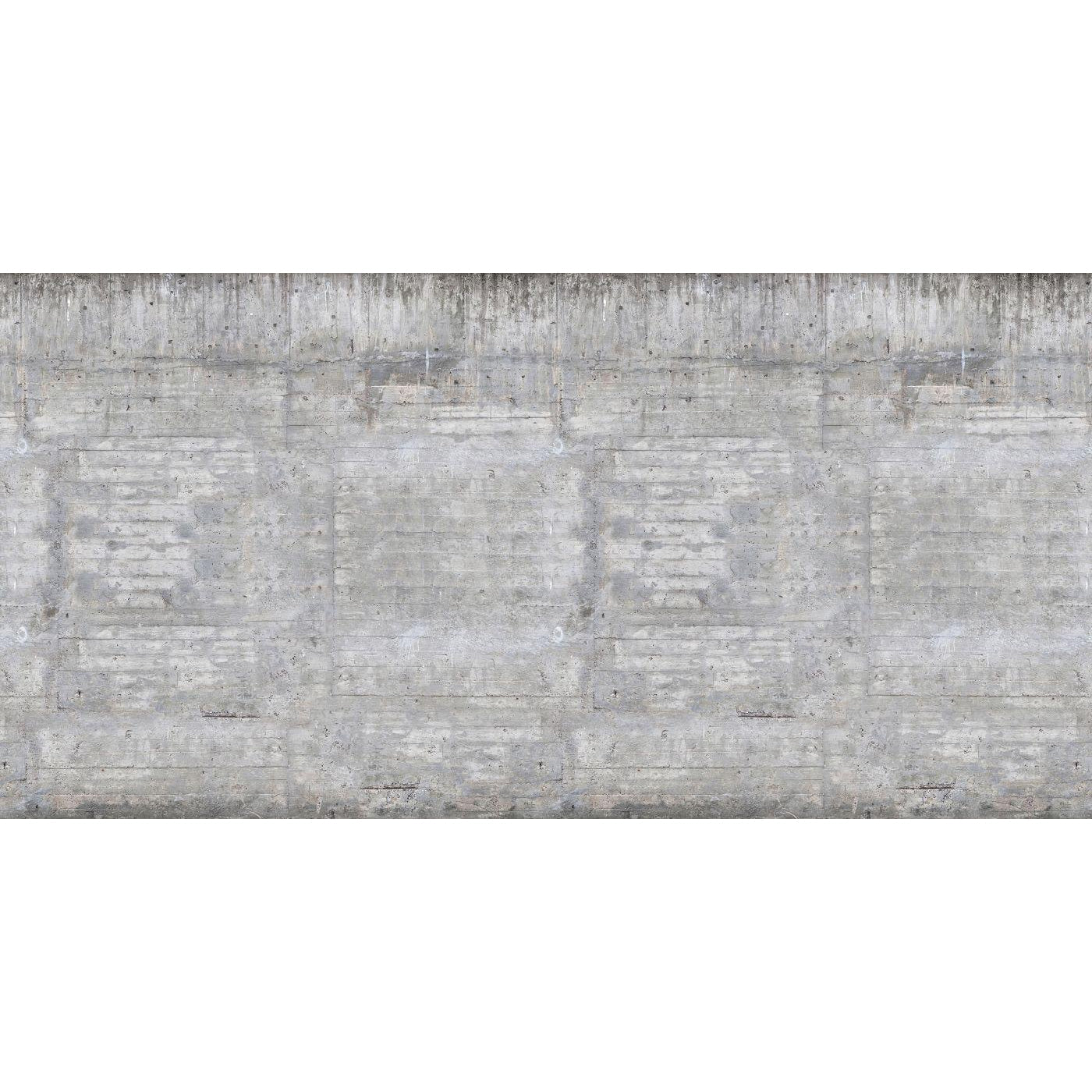 Wooden Concrete-Digital Wallpaper-Rebel Walls-Grey-R15001