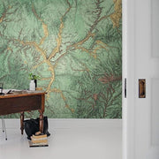 Woodland-Digital Wallpaper-Rebel Walls-Green-R13771