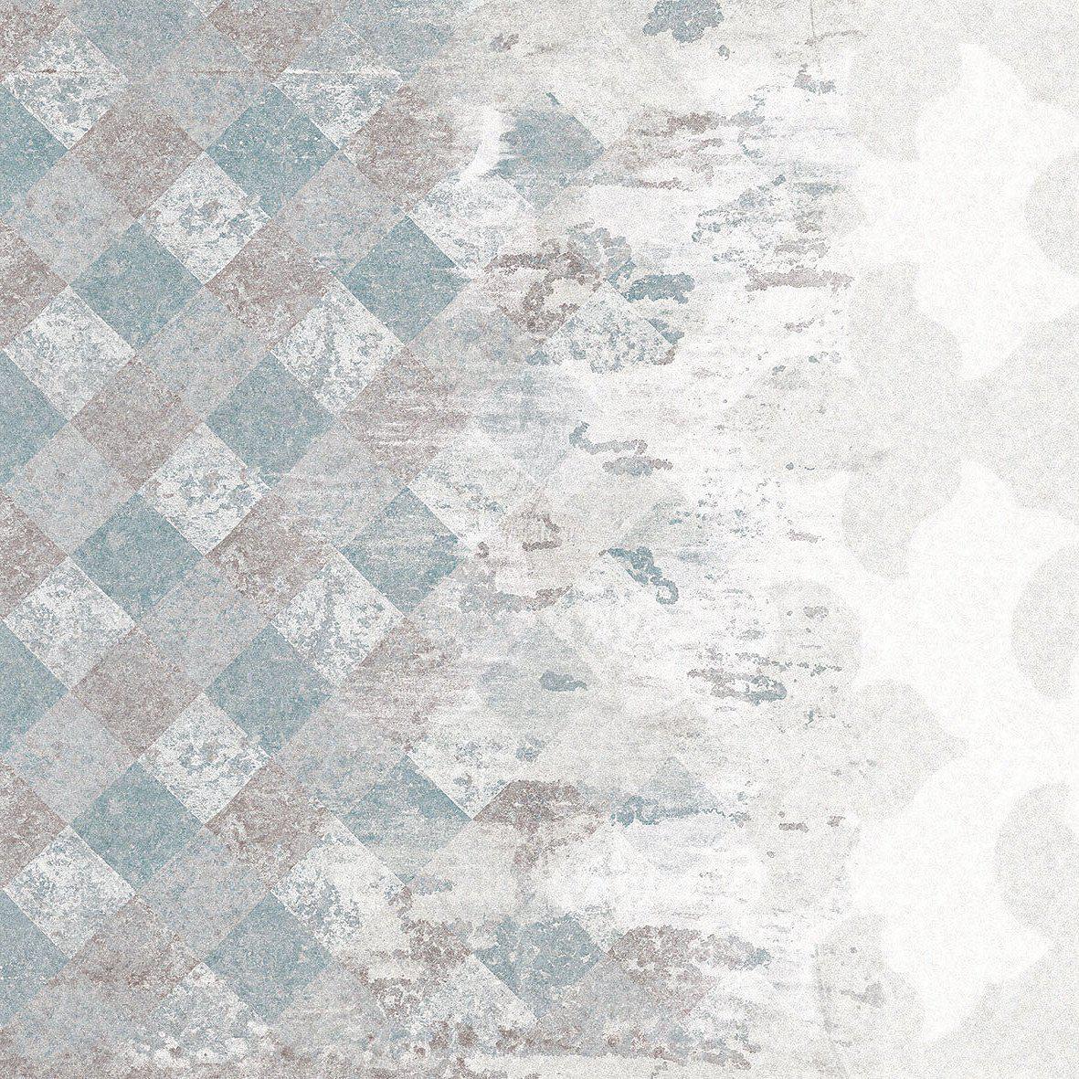 Xx-Digital Wallpaper-London Art-Blue / Grey-16069-02